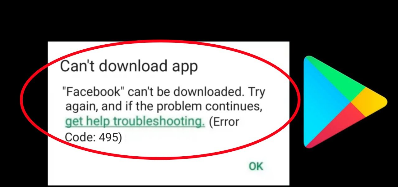 corriger le code d' erreur 495 dans Google Play Store