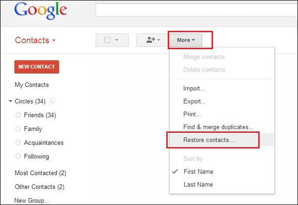 gmail-contacts