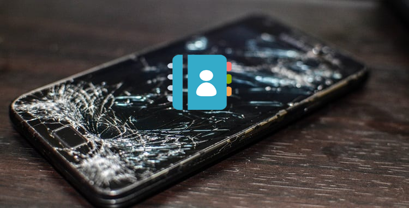 récupérer Contacts depuis un téléphone Android cassé
