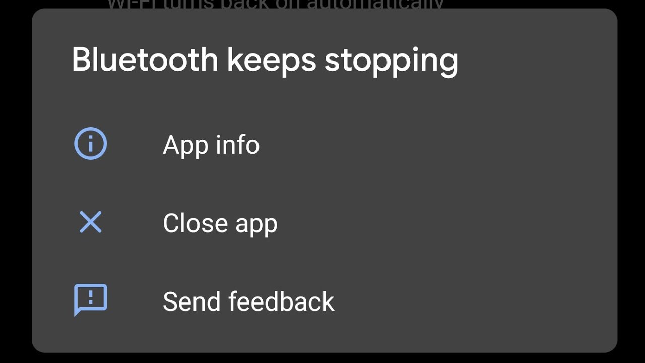 réparer Bluetooth continue de s'arrêter Sur Android